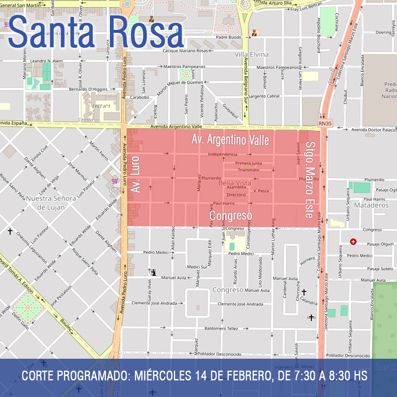 CPE El miércoles 14, en el barrio Bella Vista