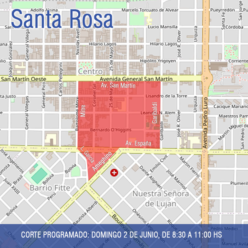 CPE Este domingo 2 en el Centro y barrio Fitte