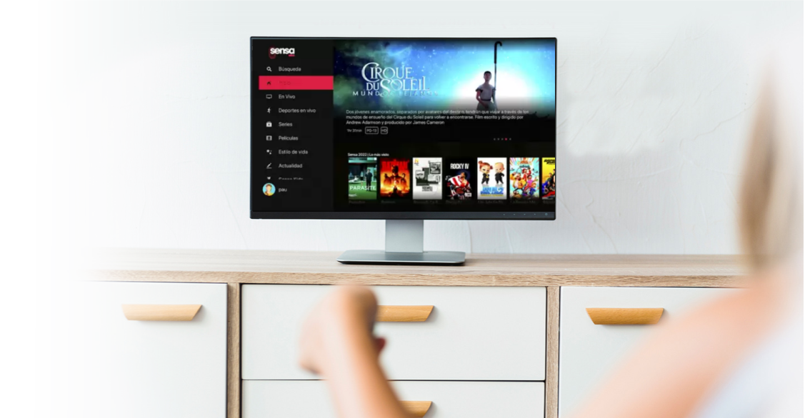 Sensa en tu TV